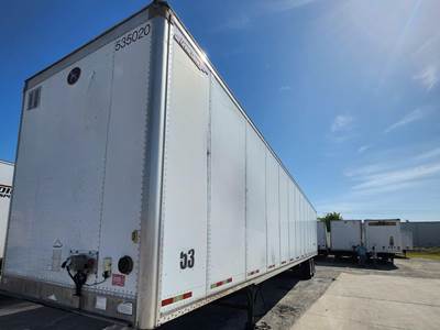 Great Dane 53 ft Dry Van Trailer - Swing Door, Air Ride, Sliding Axle