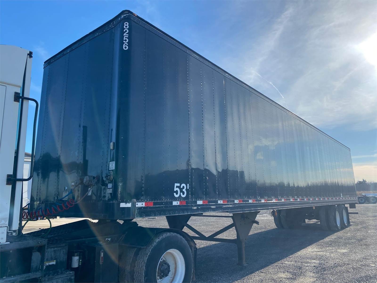 2008 Hyundai 53 ft Dry Van Trailer Swing Door, Air Ride For Sale