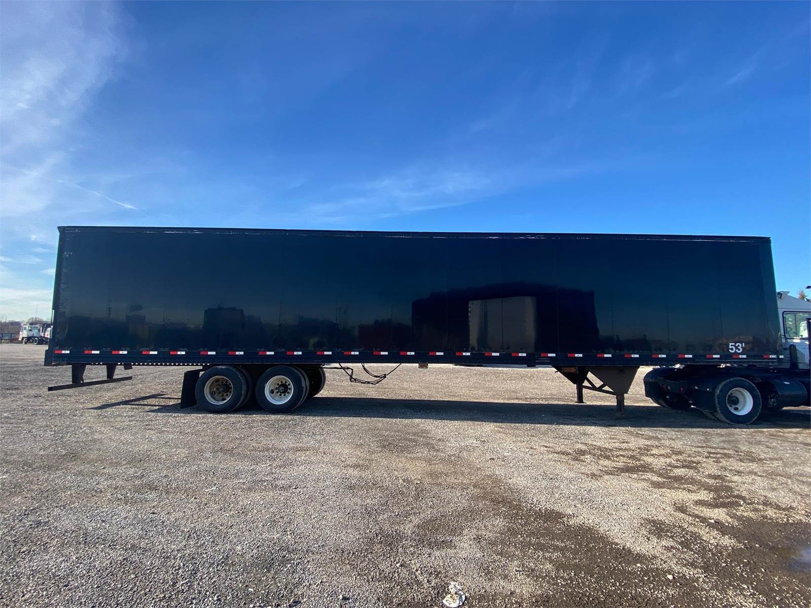 2008 Hyundai 53 ft Dry Van Trailer Swing Door, Air Ride For Sale
