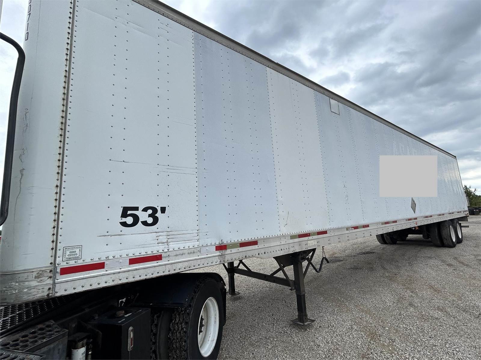 2000 Trailmobile 53 ft Dry Van Trailer Swing Door, Air Ride For Sale Caddo Mills, TX 13680