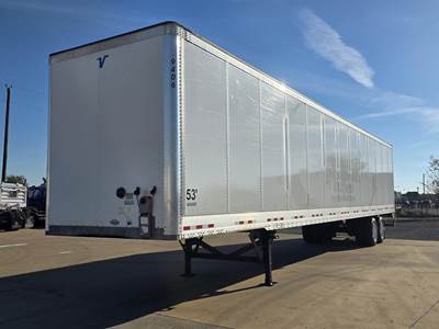 Vanguard 53 ft Dry Van Trailer - Swing Door, Air Ride, Sliding Axle