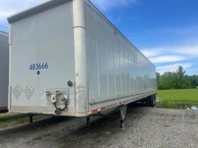 Wabash 48 ft Dry Van Trailer - Roll up Door, Air Ride, Sliding Axle