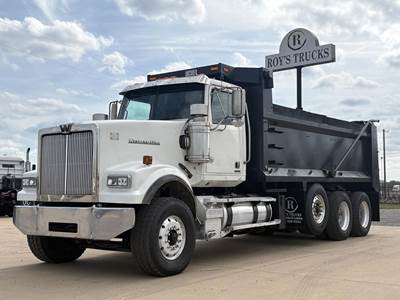 Western Star 4900FA Tri Axle Dump Truck - Cummins, Automatic