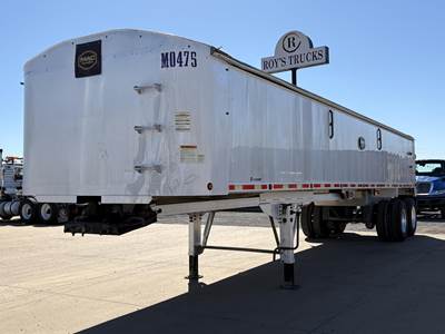 MAC End Dump Trailer - Tandem Axle, Aluminum, Air Ride