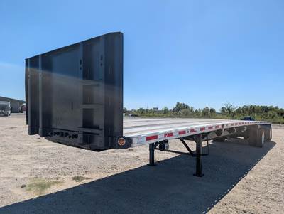 Fontaine 48x102 Aluminum Flatbed Trailer - Spread Axle