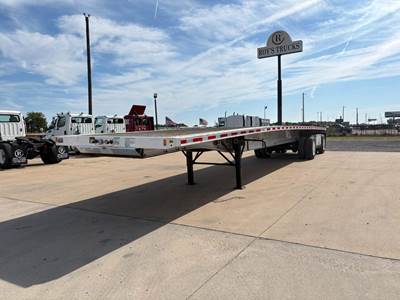 Fontaine Revolution 48x102 Aluminum Flatbed Trailer - Air Ride, Fixed Spread Axle
