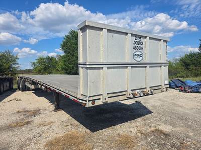 MAC 48x102 Aluminum Flatbed Trailer - Air Ride, Spread Axle