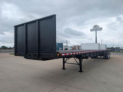 Transcraft 53x102 Steel Flatbed Trailer - Spring, Sliding Axle