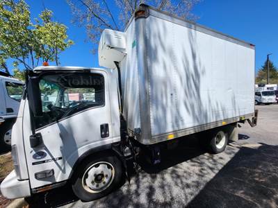 Isuzu NQR 14 ft Refrigerated Truck - Automatic, Thermo King, Liftgate