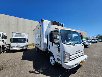 Isuzu NQR 16 ft Refrigerated Truck - 6 Speed Automatic, Thermo King, Liftgate