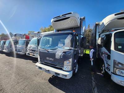 Isuzu NQR 14 ft Refrigerated Truck - Automatic