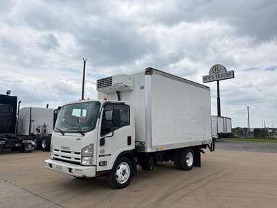Isuzu NQR 14 ft Refrigerated Truck - Automatic, Thermo King, Liftgate