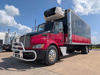 Kenworth T370 22 ft Refrigerated Truck - 270HP, Amt, Carrier