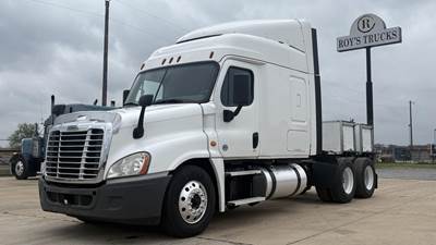 Freightliner Cascadia 125 Sleeper Semi Truck - Mid Roof Sleeper, Detroit, Automatic