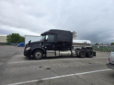 Freightliner Cascadia 126 Sleeper Semi Truck - Mid Roof Sleeper, Detroit 450HP, 12 Speed Dt12 Amt