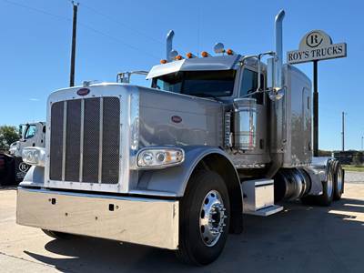 Peterbilt 389 Sleeper Semi Truck - Flat Top Sleeper, Cummins, 13 Speed Manual
