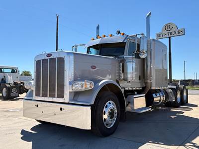 Peterbilt 389 Sleeper Semi Truck - Flat Top Sleeper, Cummins, 13 Speed Manual