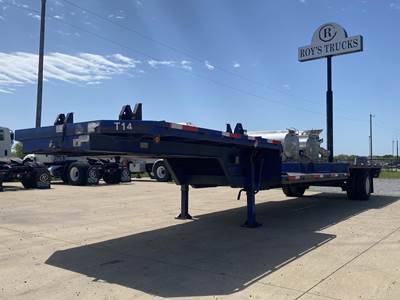 Falcon 35ft Single Axle Steel Trailer - Spring, Fixed Axle