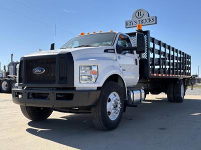 Ford F-650 Stake Bed Truck - Automatic