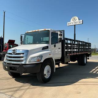 Hino 268 Stake Bed Truck - Automatic