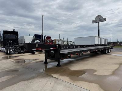 SUPERLINE 48x96 Tandem Axle Steel Traveling Axle Trailer - Spring, Fixed Axle