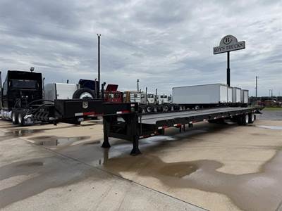 SUPERLINE 48x96 Tandem Axle Steel Traveling Axle Trailer - Spring, Fixed Axle