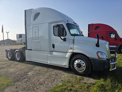 Freightliner Cascadia 125 Evolution Sleeper Semi Truck - Raised Roof Sleeper, Detroit, 12 Speed Dt12 Automatic