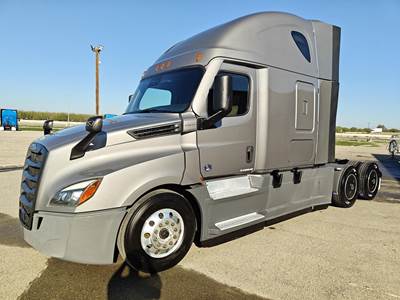 Freightliner Cascadia 126 Sleeper Semi Truck - Raised Roof Sleeper, Detroit, 12 Speed Dt12 Automatic