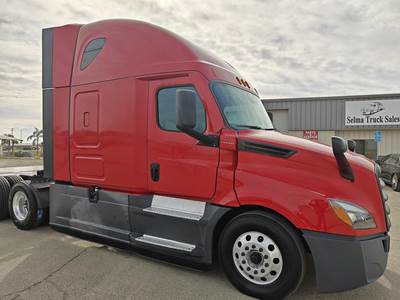 Freightliner Cascadia 126 Sleeper Semi Truck - Raised Roof Sleeper, Detroit, 12 Speed Dt12 Automatic