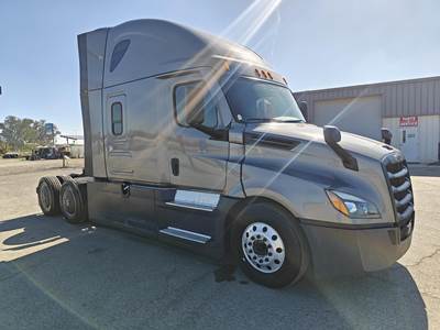 Freightliner Cascadia 126 Sleeper Semi Truck - Raised Roof Sleeper, Detroit, 12 Speed Dt12 Automatic