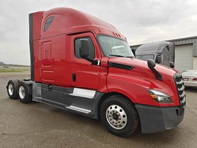 Freightliner Cascadia 126 Sleeper Semi Truck - Raised Roof Sleeper, Detroit, 12 Speed Dt12 Automatic