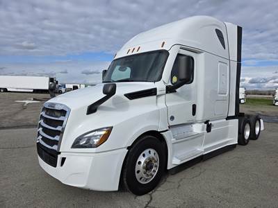 Freightliner Cascadia 126 Sleeper Semi Truck - Raised Roof Sleeper, Detroit, 12 Speed Dt12 Automatic