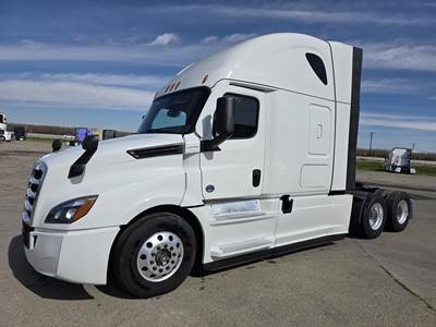 Freightliner Cascadia 126 Sleeper Semi Truck - Raised Roof Sleeper, Detroit, 12 Speed Dt12 Automatic