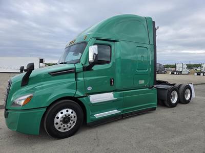 Freightliner Cascadia 126 Sleeper Semi Truck - Raised Roof Sleeper, Detroit, 12 Speed Dt12 Automatic