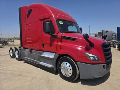 Freightliner Cascadia 126 Sleeper Semi Truck - Raised Roof Sleeper, Detroit, 12 Speed Dt12 Automatic