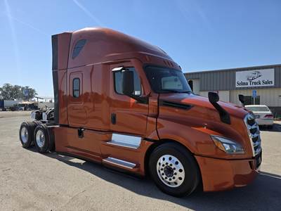 Freightliner Cascadia Sleeper Semi Truck - Raised Roof Sleeper, Detroit 500HP, 12 Speed Dt12 Automatic