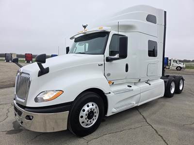 International LT Sleeper Semi Truck - Raised Roof Sleeper, Cummins, Automatic