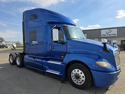International LT Sleeper Semi Truck - Raised Roof Sleeper, Cummins, Automatic