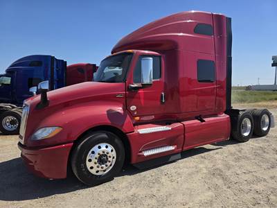 International LT Sleeper Semi Truck - Raised Roof Sleeper, Cummins, Automatic