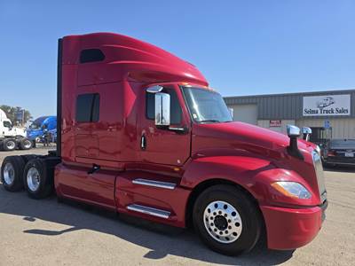 International LT Sleeper Semi Truck - Raised Roof Sleeper, Cummins, Automatic