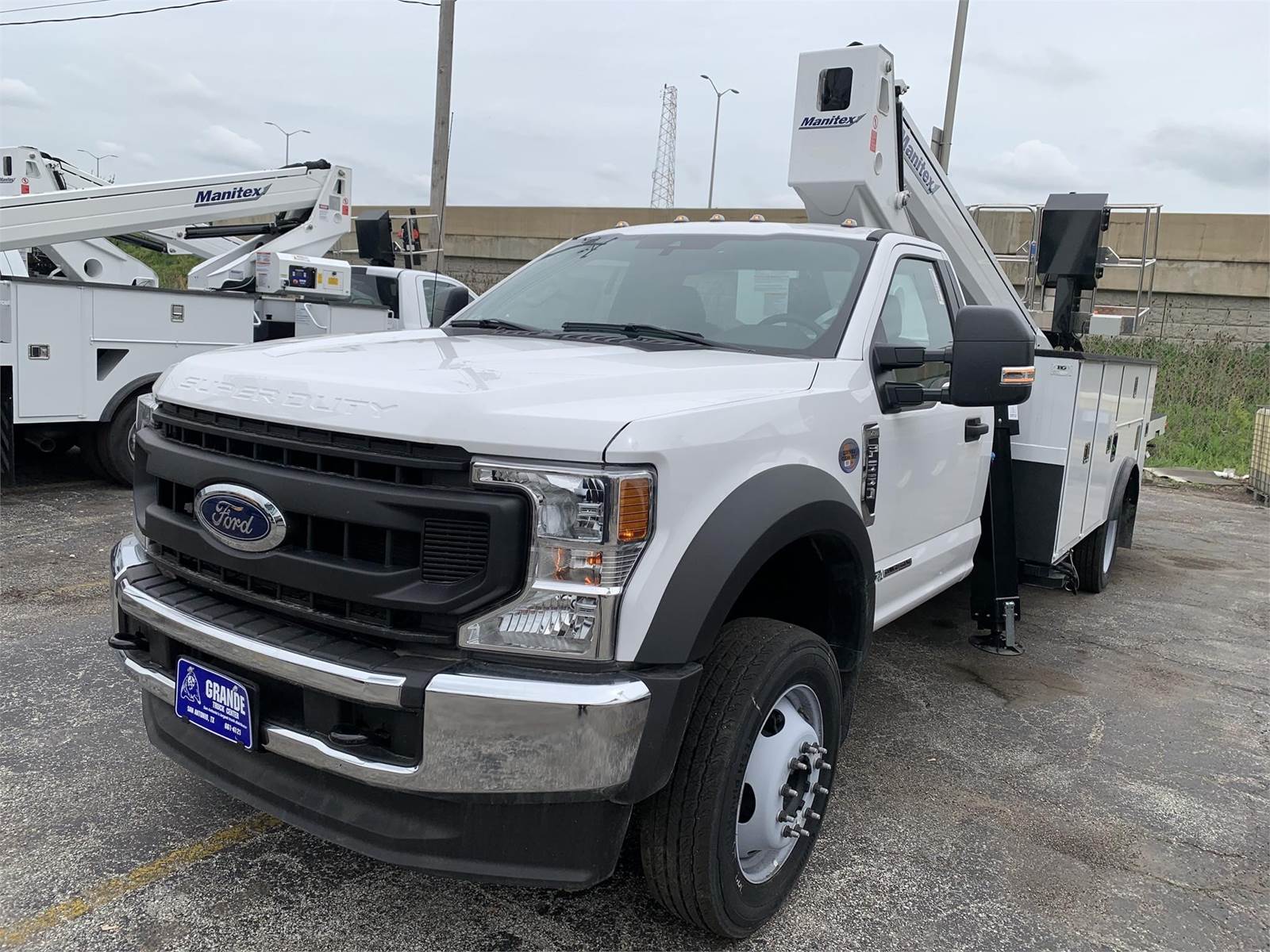 Ford F550 Boom / Bucket Truck 2023 Manitex A62 Aerial Platform Lift