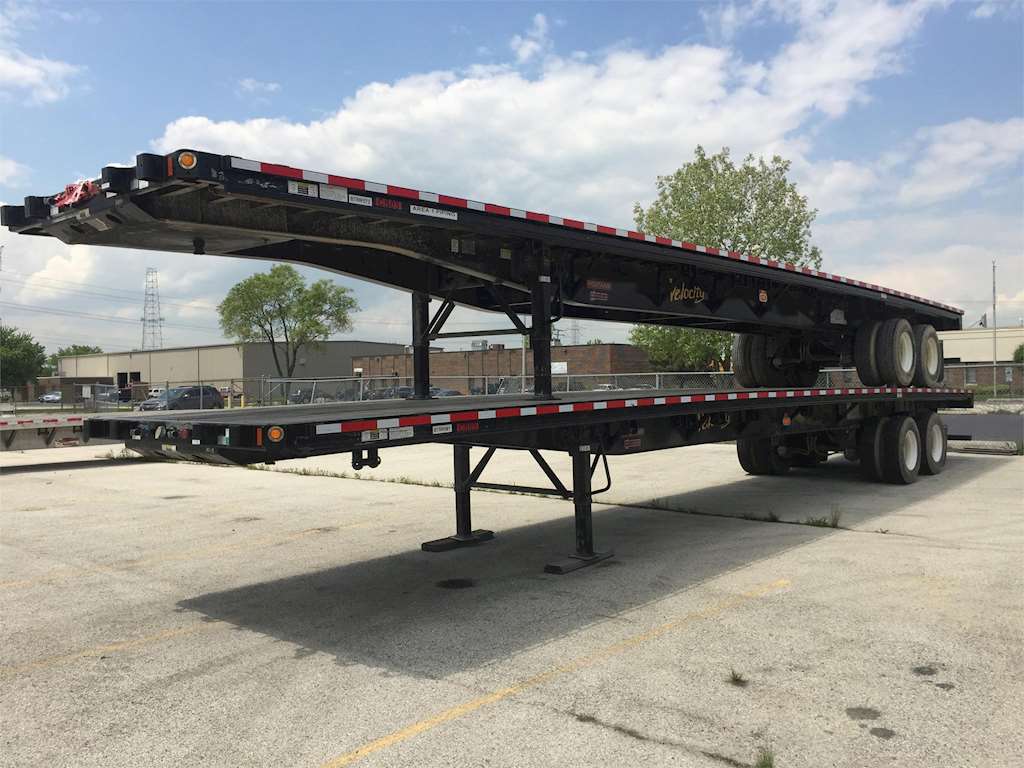 2016 Fontaine Fontaine Velocity 48' Air Slider Flatbed Flatbed Trailer
