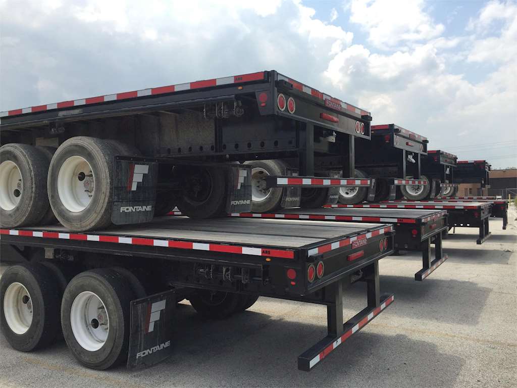2016 Fontaine Fontaine Velocity 48' Air Slider Flatbed Flatbed Trailer