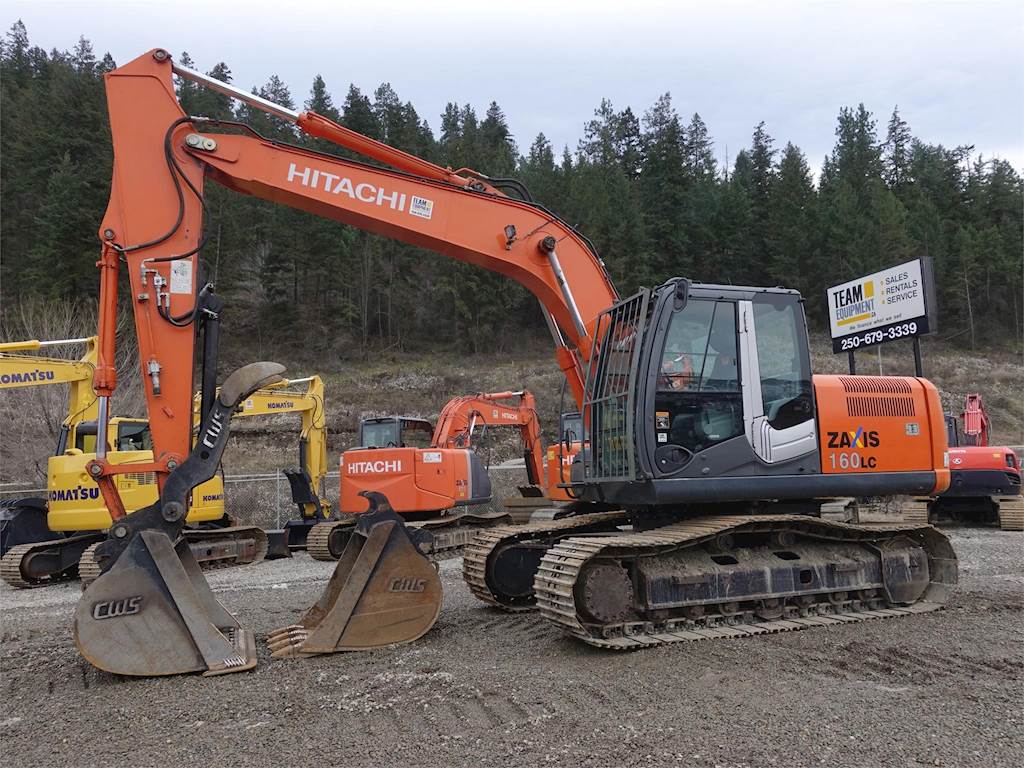 2011 Hitachi ZX160LC-3 Excavator