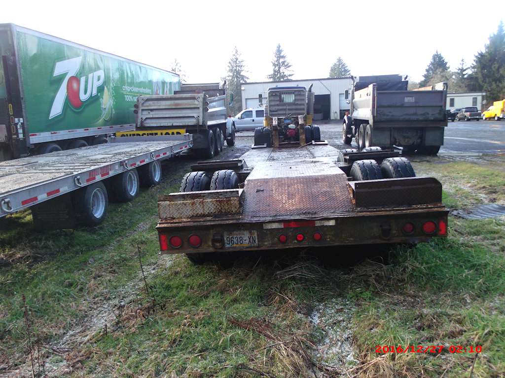 1988 Trail King 35 ton Hydraulic Detach Lowboy Trailer For Sale