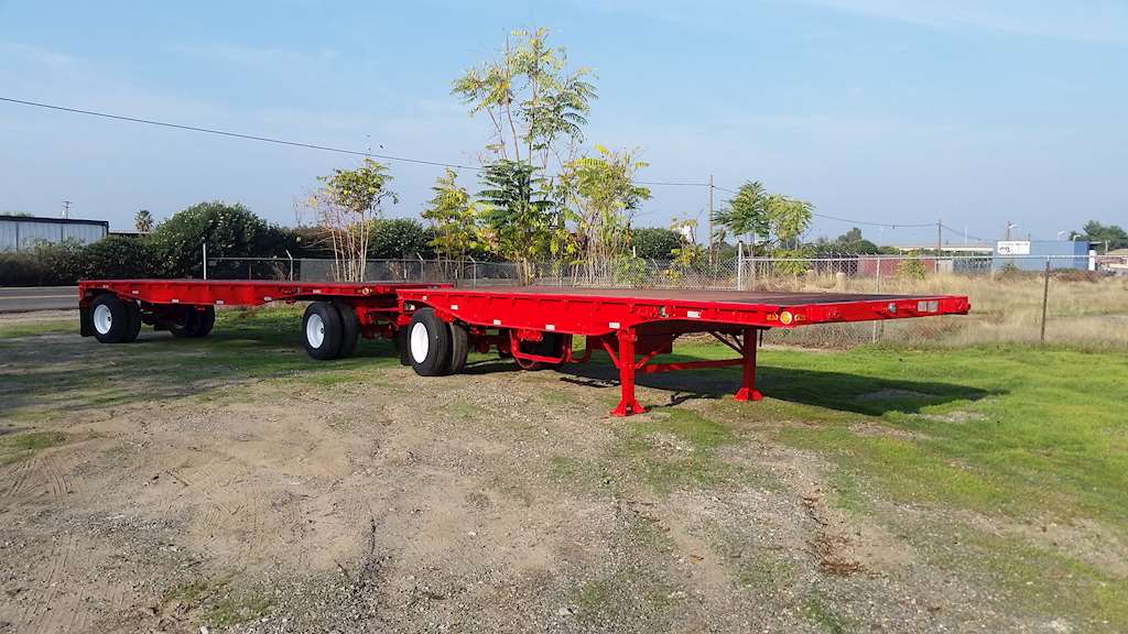 1973 Trailmobile Flatbed Trailer For Sale Ceres, CA 8993411
