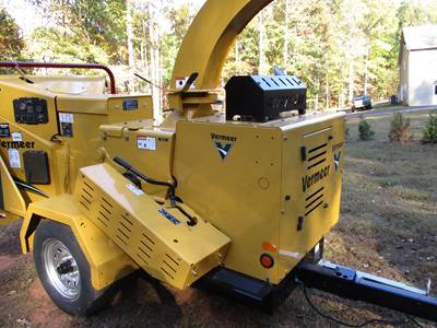 2017 Vermeer BC1000XL 12" Chipper With 1,260 Hours