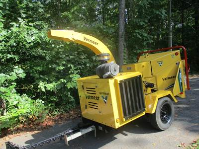 2013 Vermeer BC1000XL Towable Wood Chipper, Cummins Diesel
