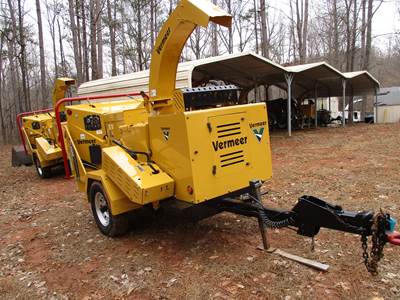 2018 Vermeer BC1000XL Towable Wood Chipper