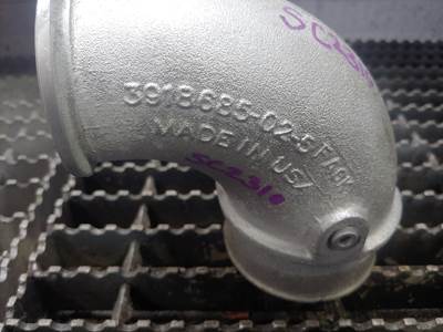 (Good Used) Cummins Diesel Engine Turbo Air Intake Transfer Elbow Tube Part# 3918685